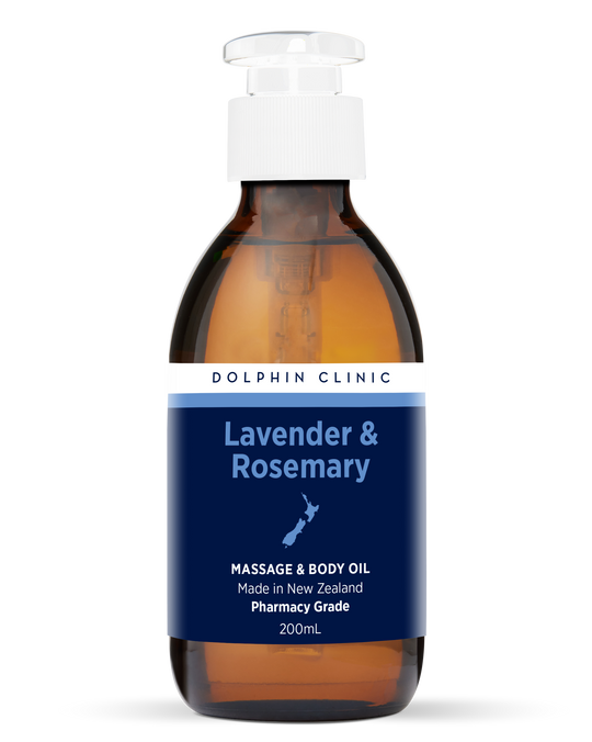 LAVENDER & ROSEMARY MASSAGE OIL 200ML