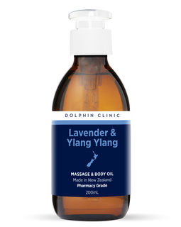 LAVENDER & YLANG YLANG MASSAGE OIL 200ML