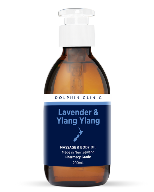 LAVENDER & YLANG YLANG MASSAGE OIL 200ML