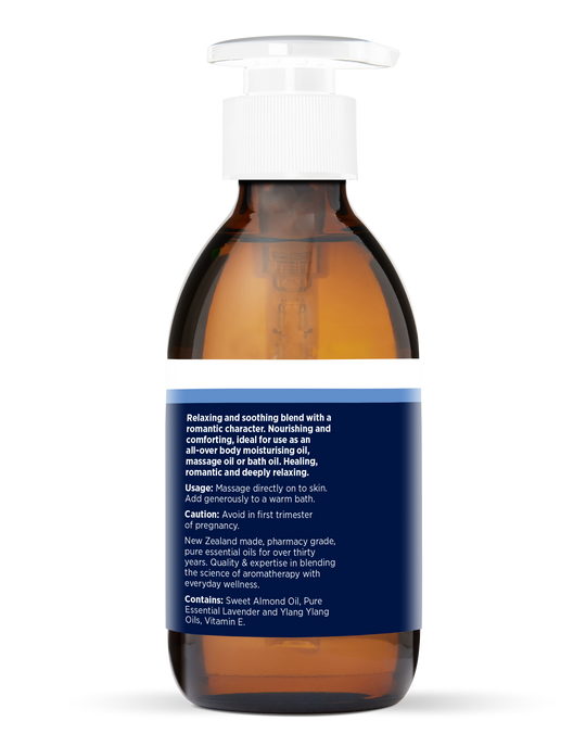 LAVENDER & YLANG YLANG MASSAGE OIL 200ML