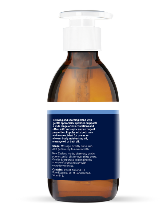 SANDALWOOD MASSAGE OIL 200ML