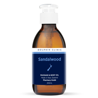 SANDALWOOD MASSAGE OIL 200ML