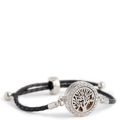 Aromatherapy Jewellery - Leather Bracelet
