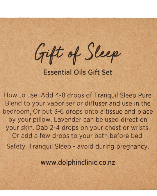 GIFT OF SLEEP - BEAUTIFUL PURE ESSENTIAL OIL COMBINATION
